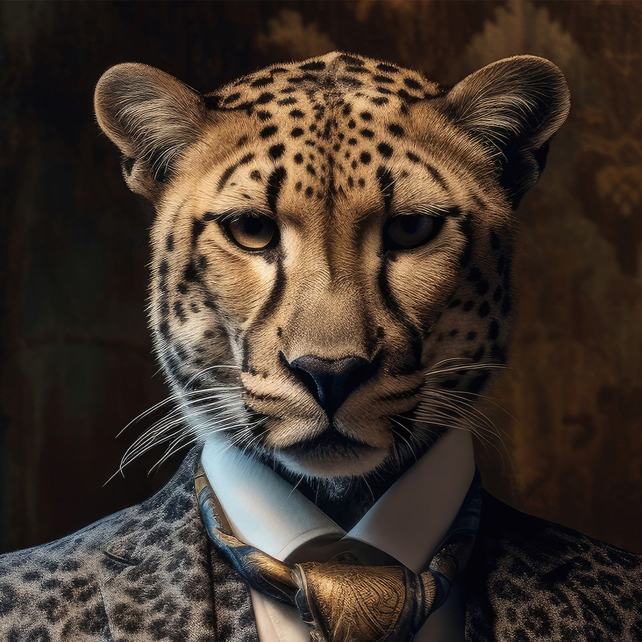 Canvas Print Stylish Cheetah