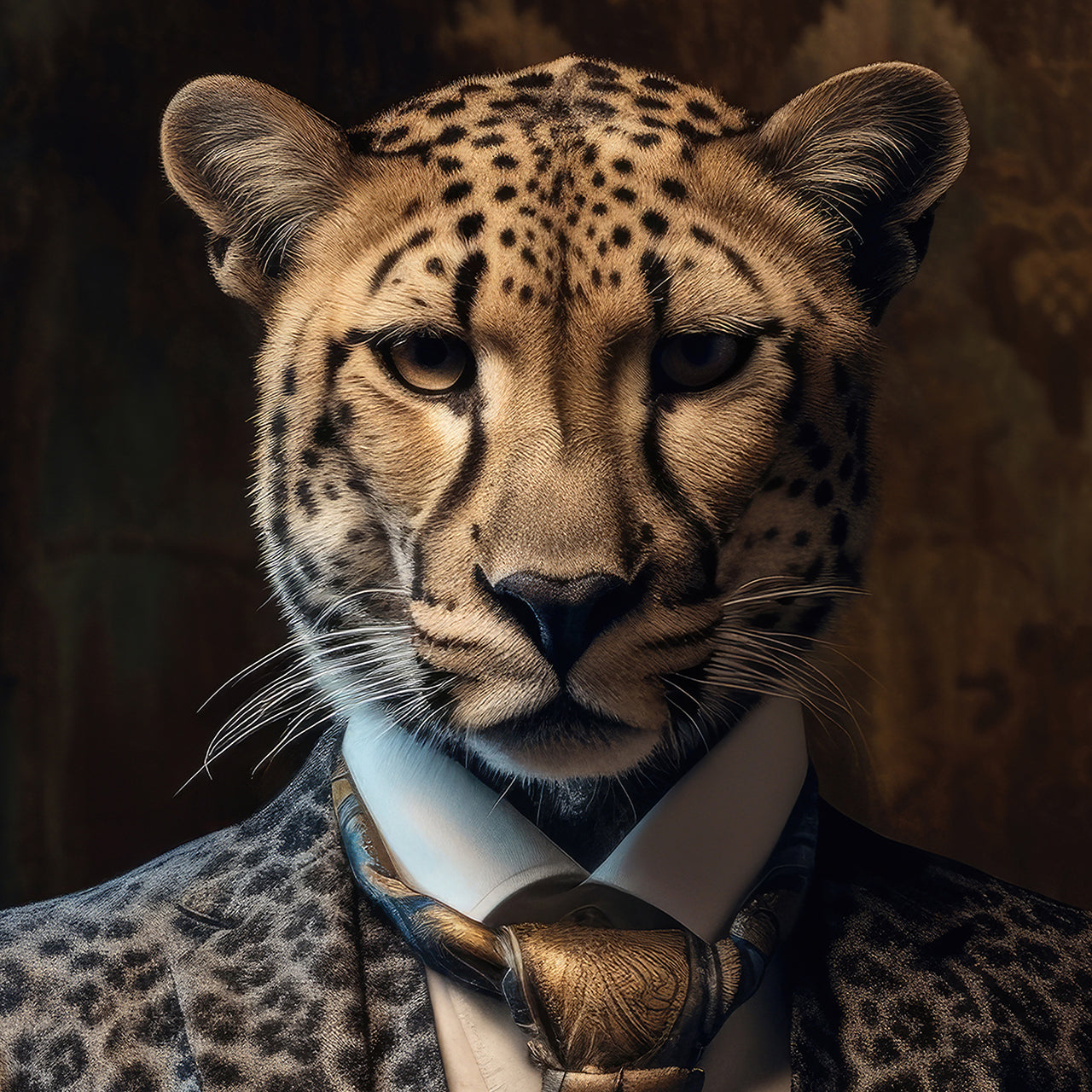 Canvas Print Stylish Cheetah