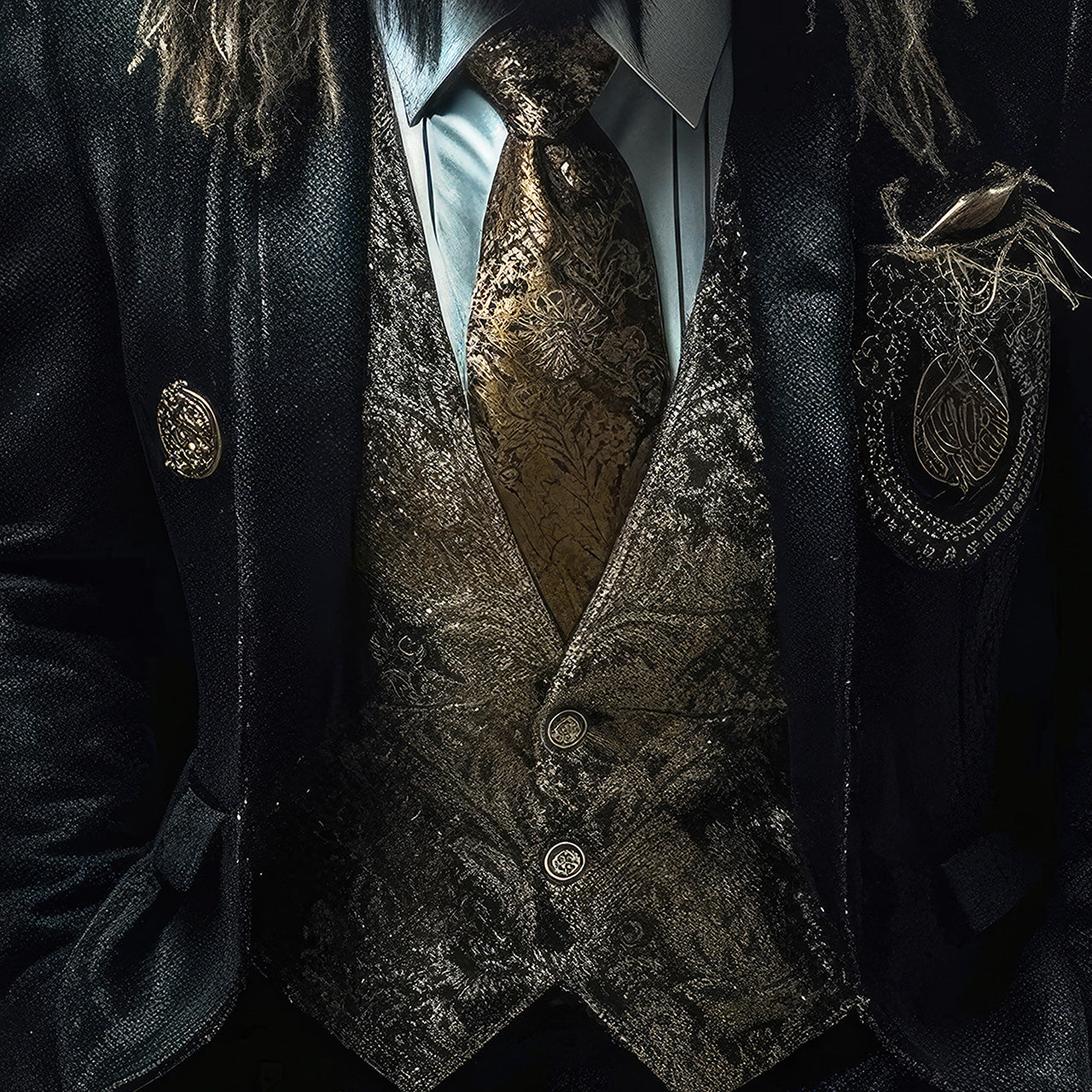 Canvas Print Stylish Mr. Bull