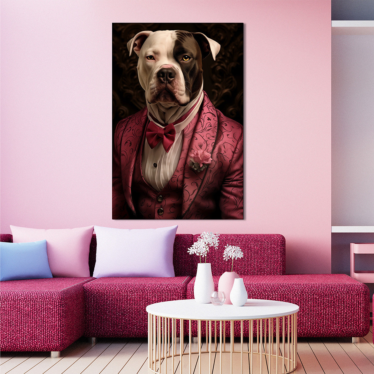 Canvas Print Stylish Bully