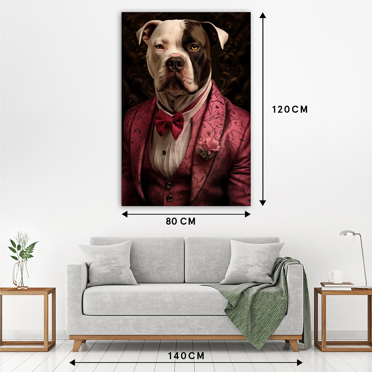 Canvas Print Stylish Bully