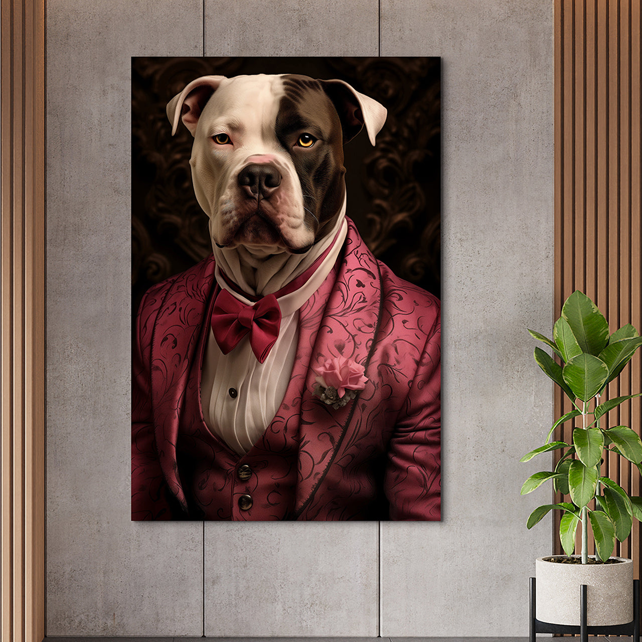 Canvas Print Stylish Bully