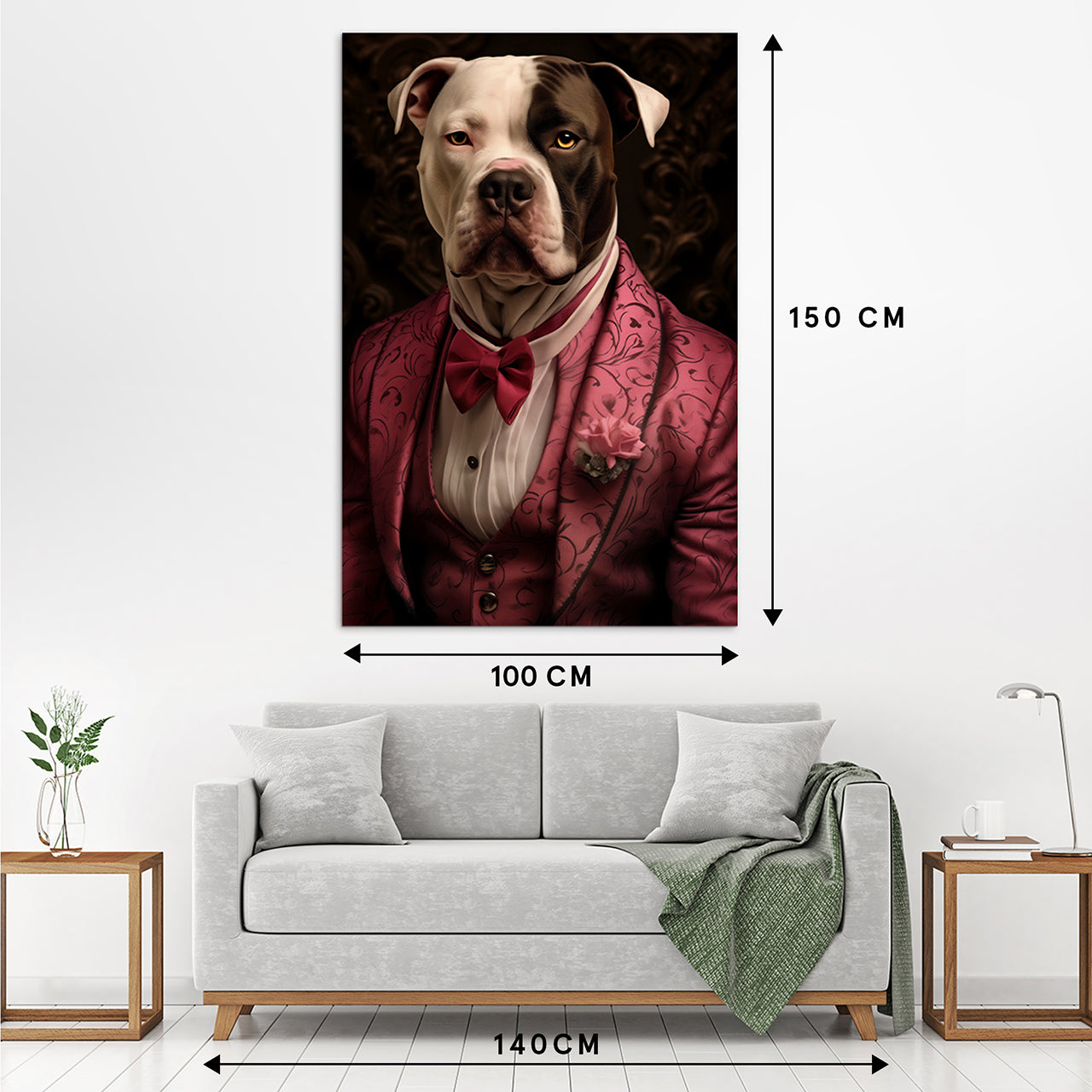 Canvas Print Stylish Bully