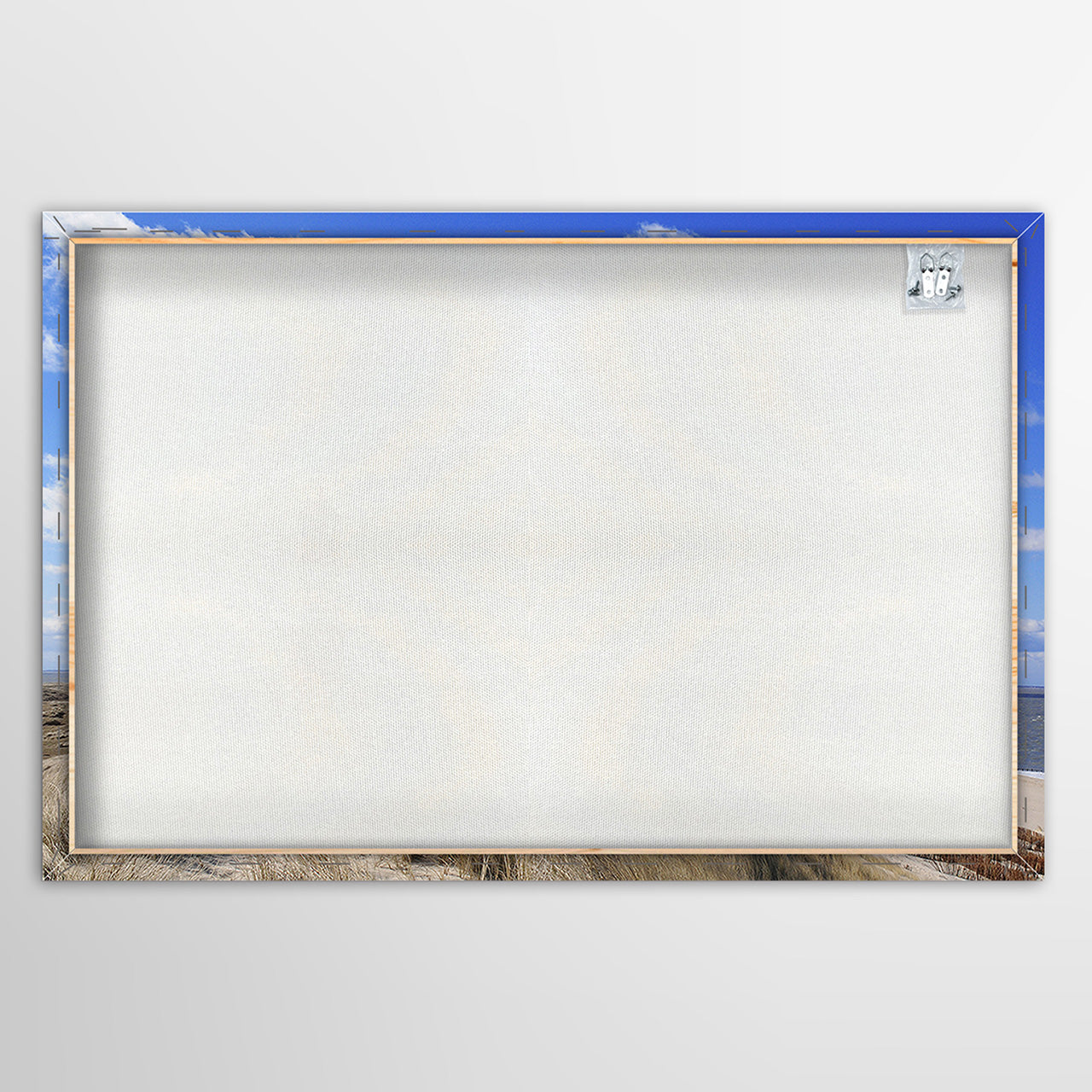 Canvas Print Leuchturm mit Meerblick