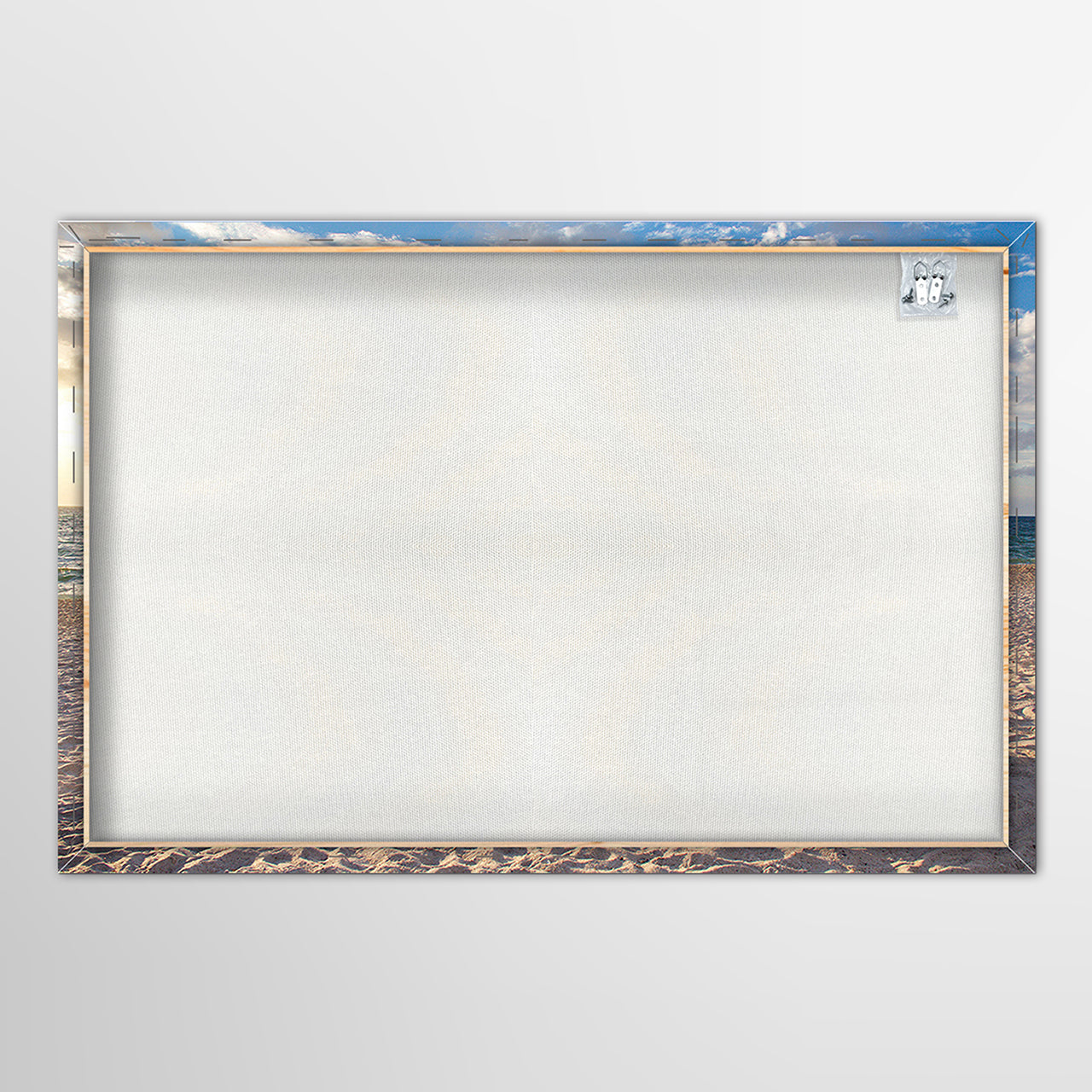 Canvas Print Strandkorb