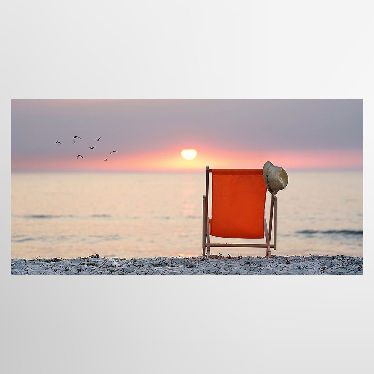 Canvas Print Sonnuntergang