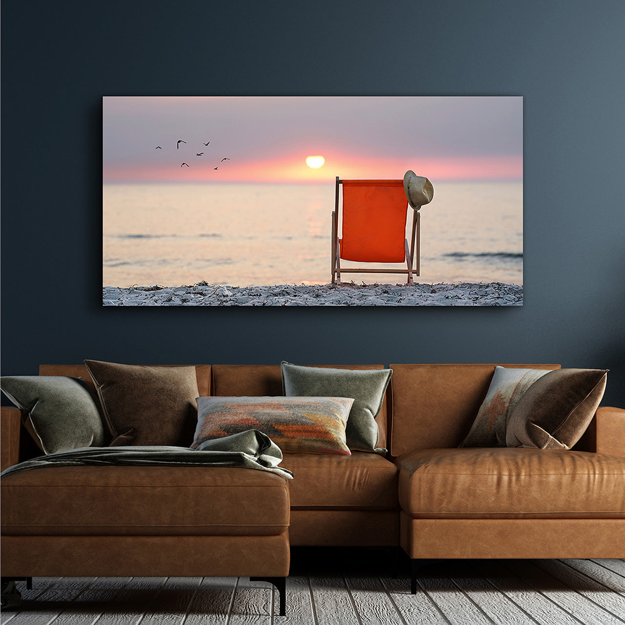 Canvas Print Sonnuntergang