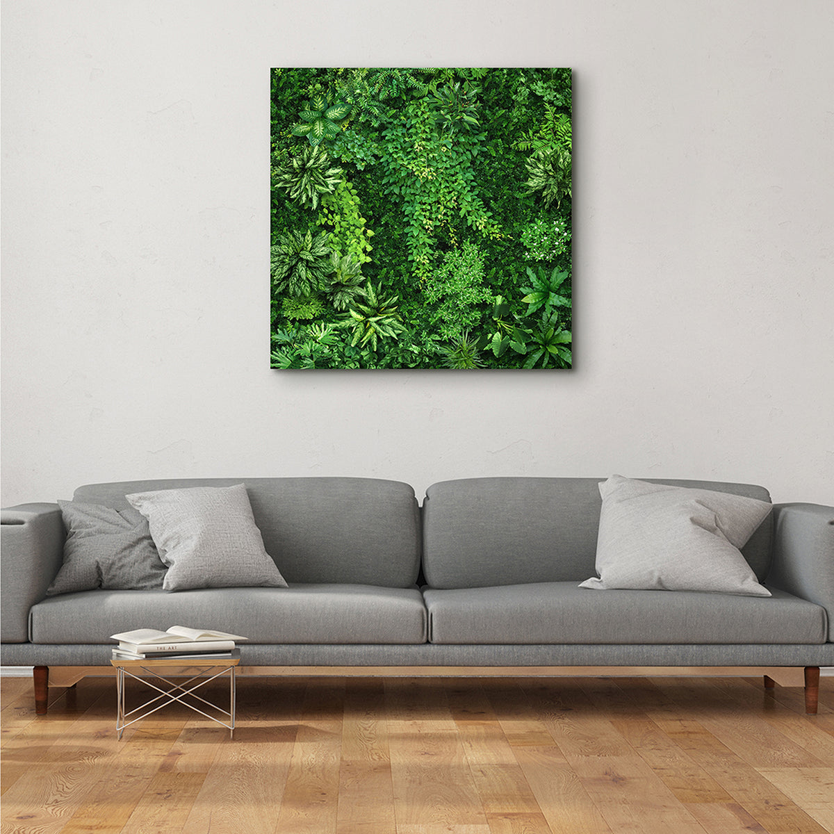 Canvas Print Blick ins Grüne