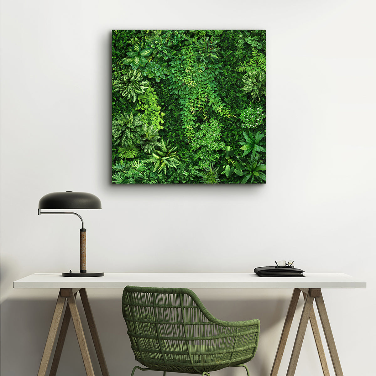 Canvas Print Blick ins Grüne