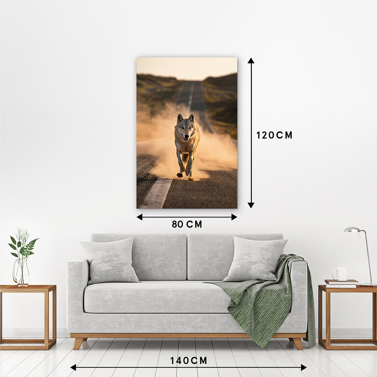 Canvas Print Roadrunner