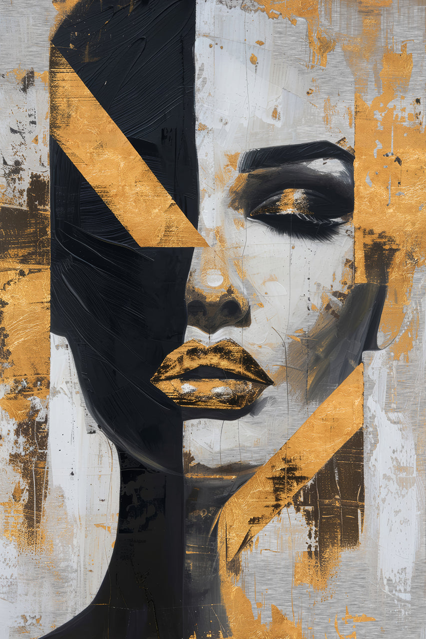 Butlerfinish Portrait in Gold