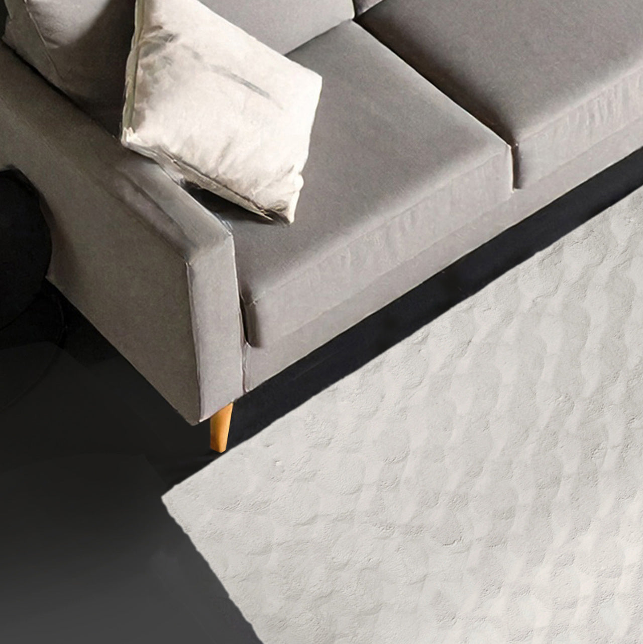 Tapis Dune ivoire