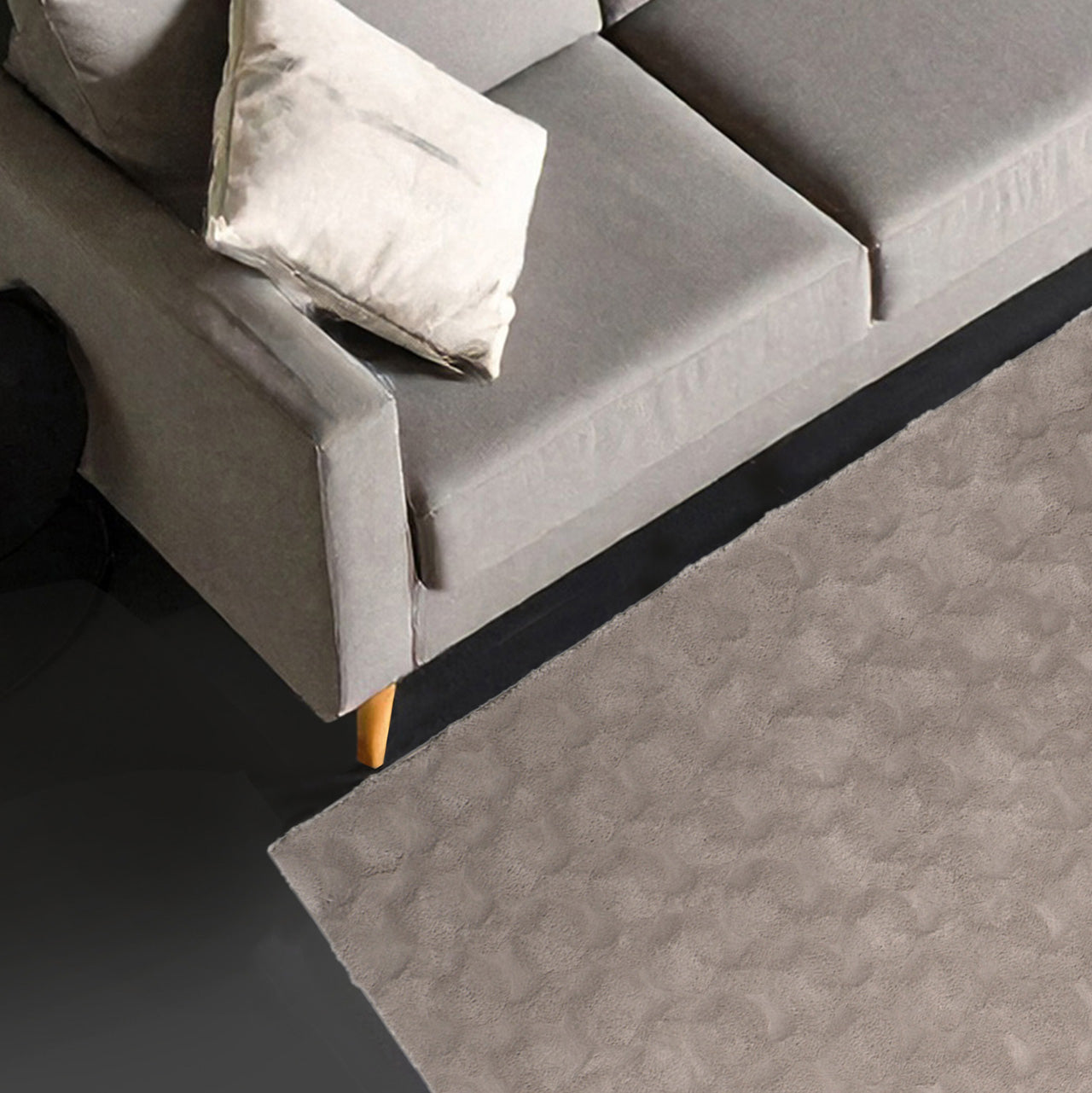 Tapis Dune taupe