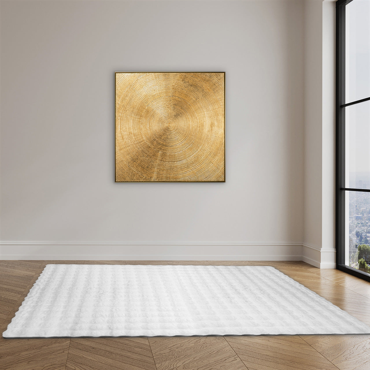 Tapis Bubble neige