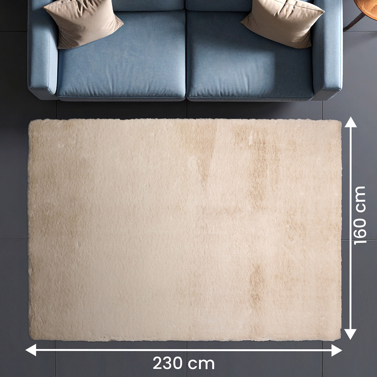 Tapis Soft Cloud crème