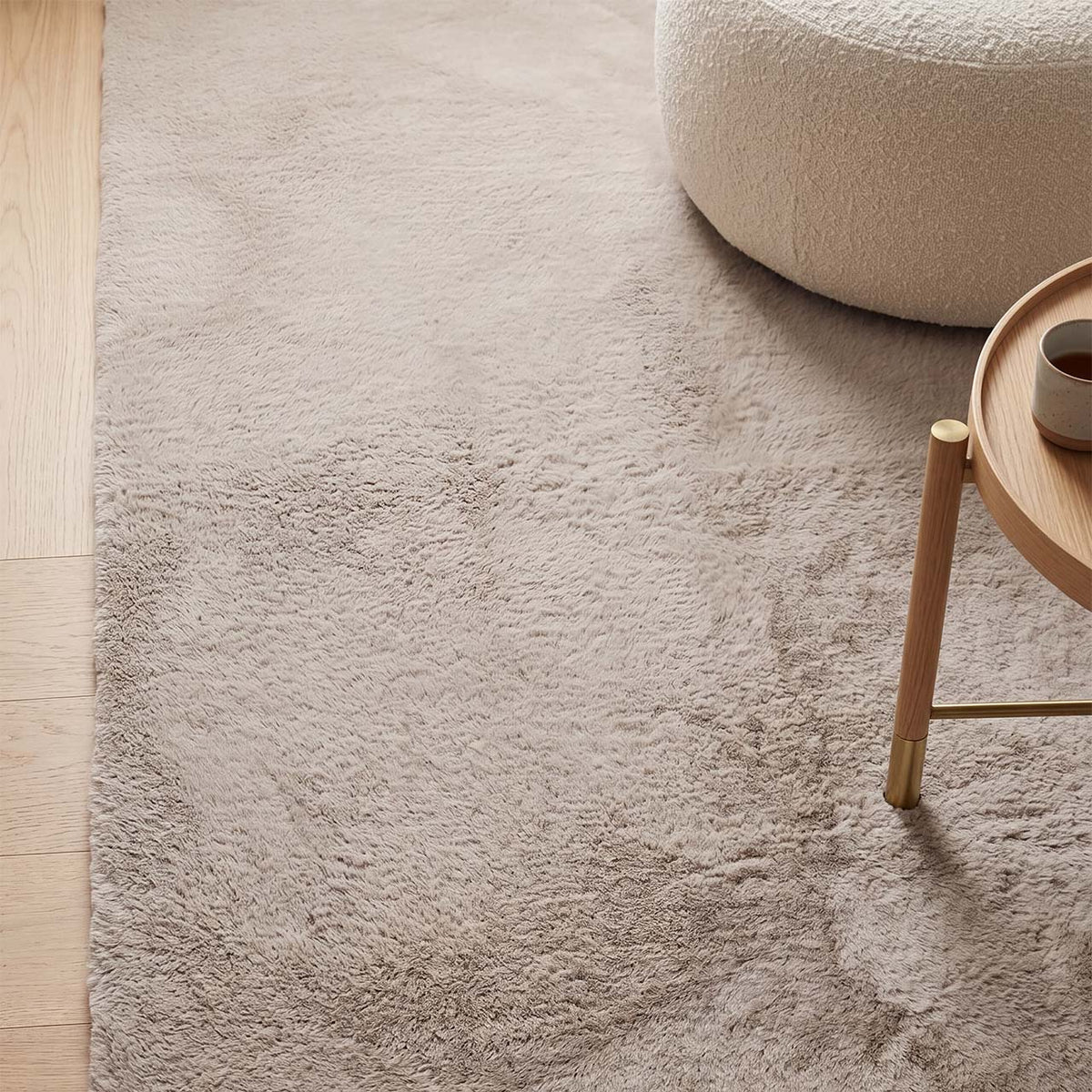 Teppich Soft Cloud taupe