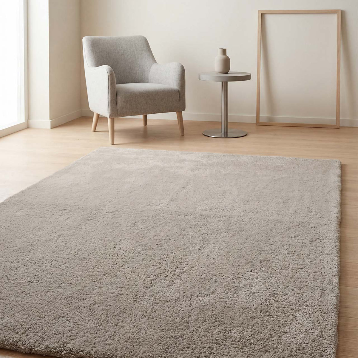 Teppich Soft Cloud taupe