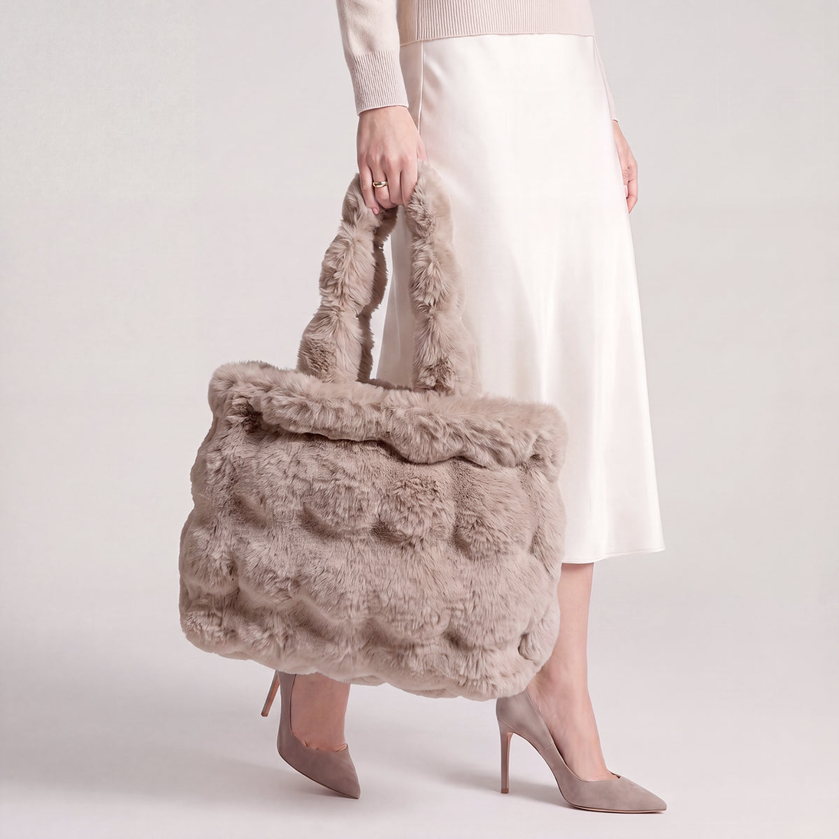 Tasche Bubble taupe