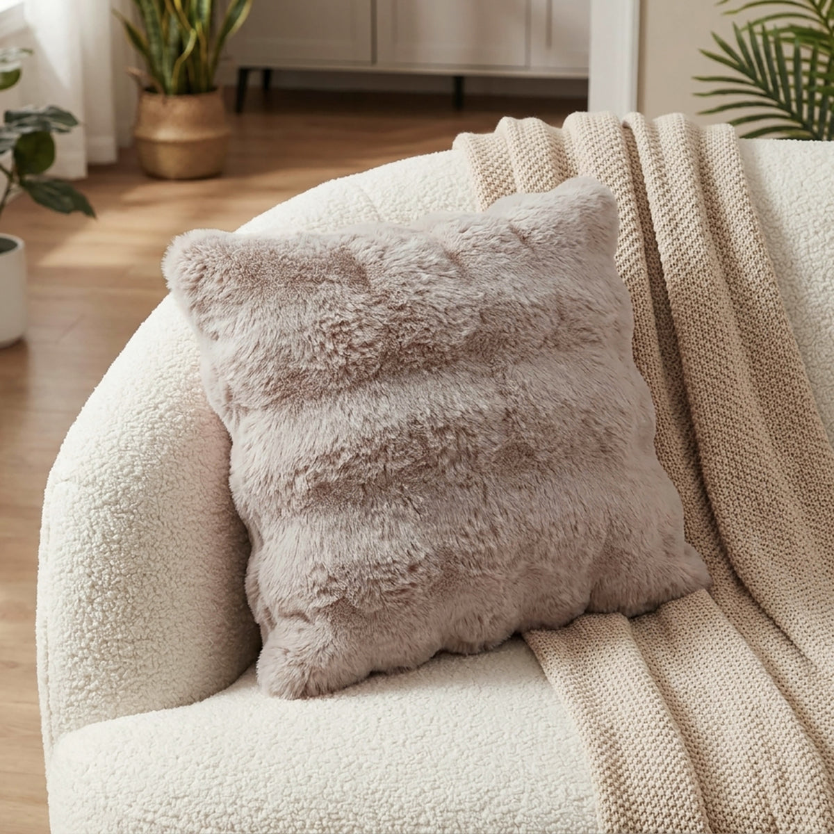 Kissen Bubble taupe