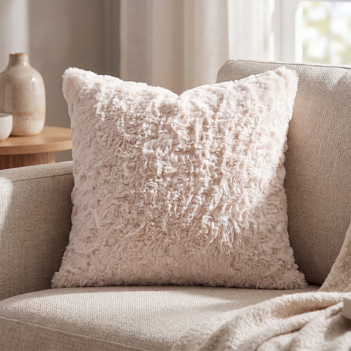 Kissen Rose cream