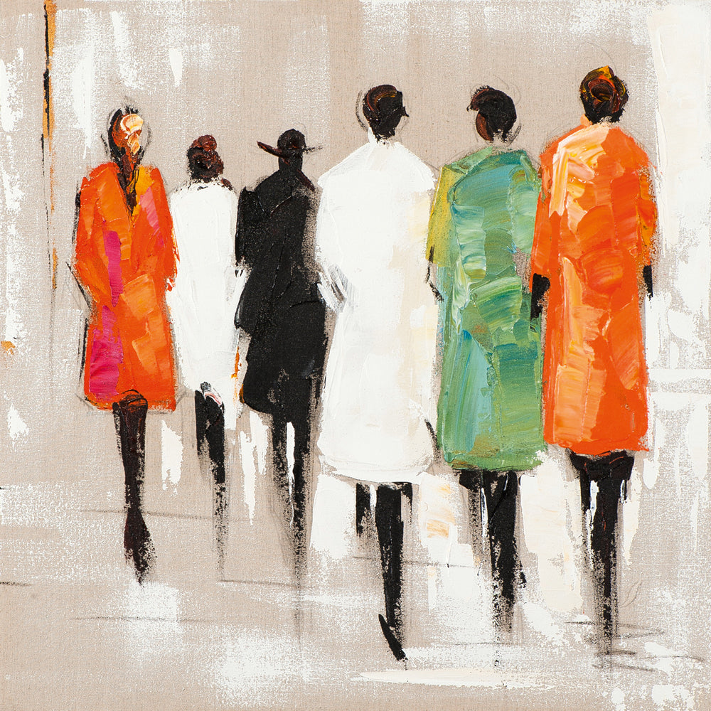 painting fashion show