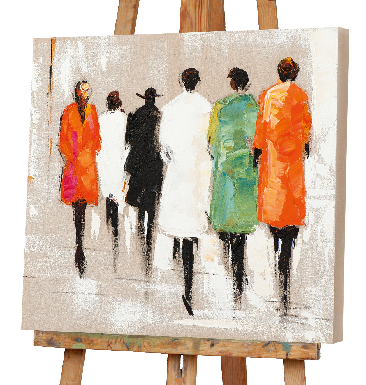 painting fashion show