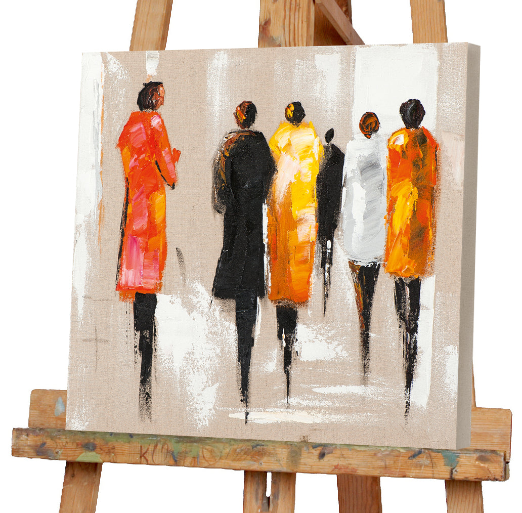 painting fashion show