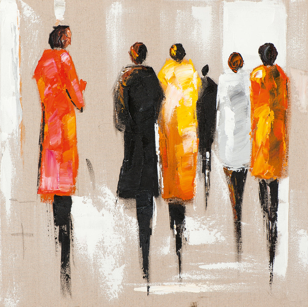 painting fashion show