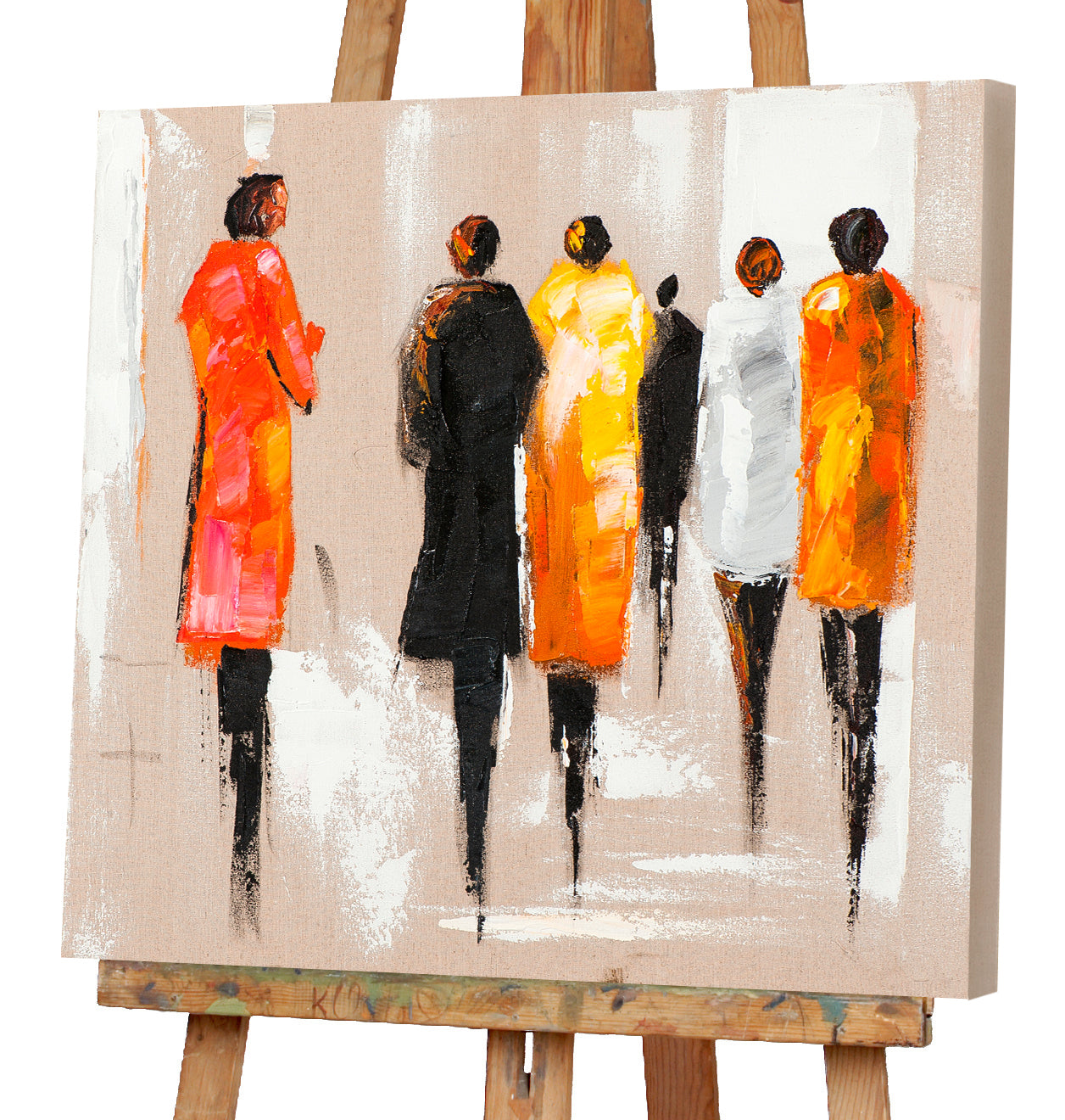 painting fashion show