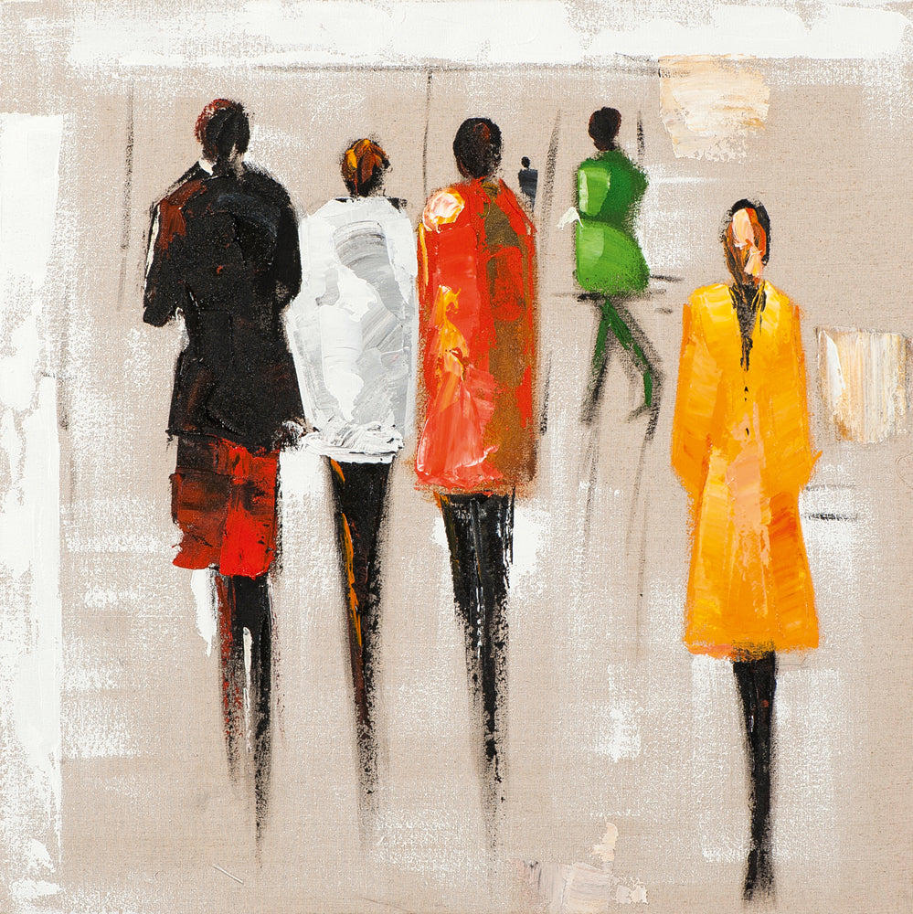 painting fashion show