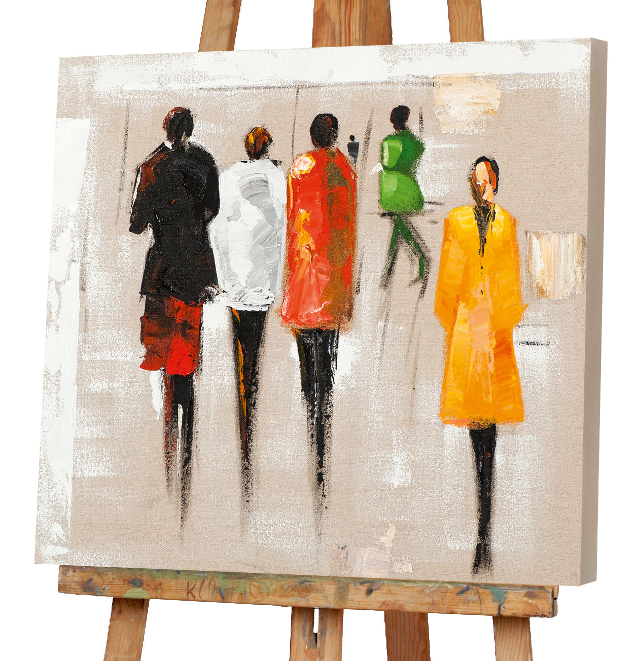painting fashion show