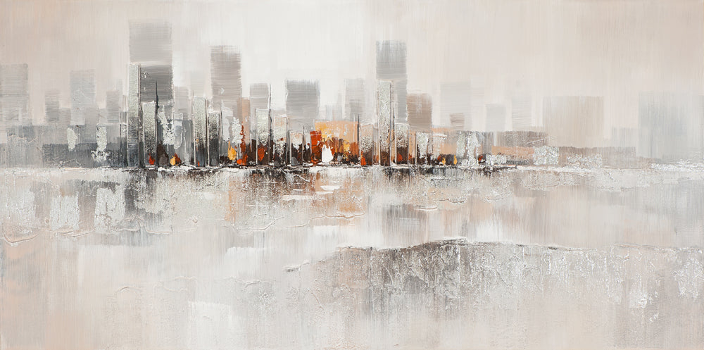 Gemälde Verträumte Skyline