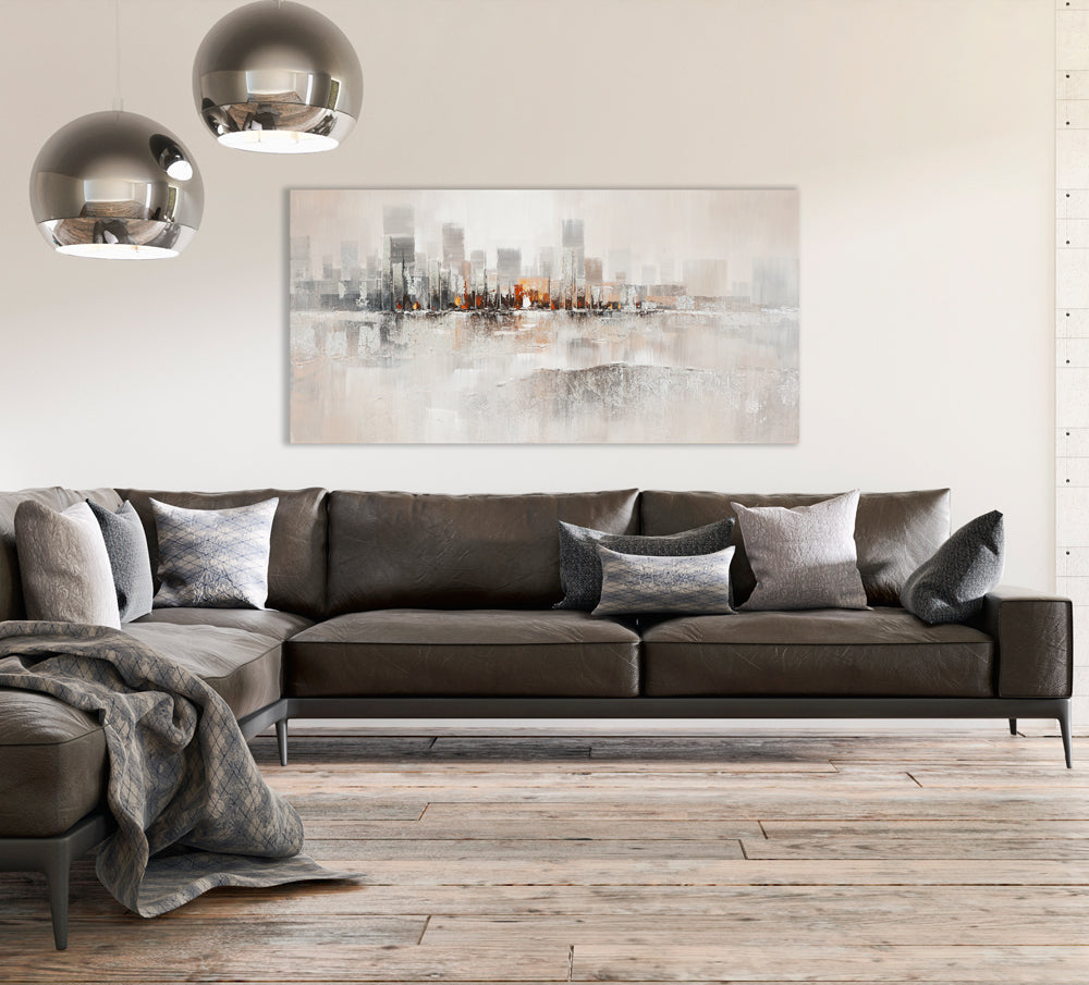 Gemälde Verträumte Skyline