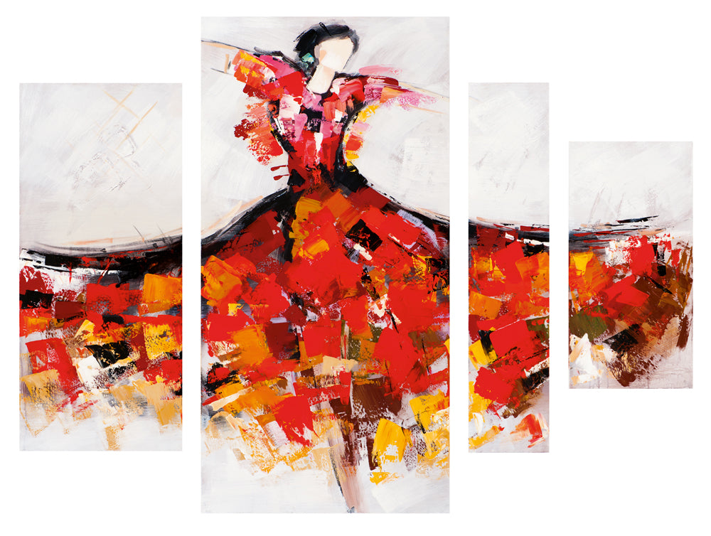 Dancer in red
